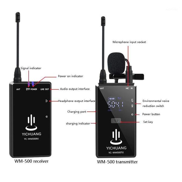 yichuang 3.5mm jack one for two automatic frequency wireless microphone mobile phone camera interview recording video1
yichuang 3.5mm jack one for two automatic frequency wireless microphone mobile phone camera interview recording video1