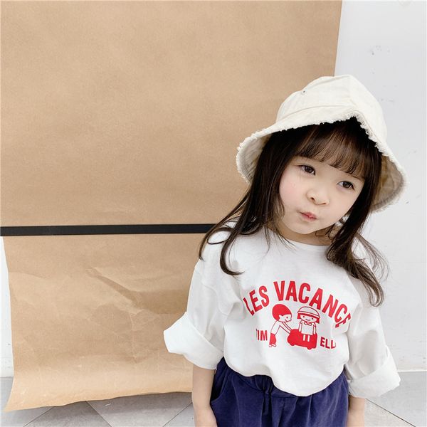 korean style cartoon loose tees for baby girls pure cotton casual oversized 2 colors t shirts y200704, Blue
korean style cartoon loose tees for baby girls pure cotton casual oversized 2 colors t shirts y200704, Blue
