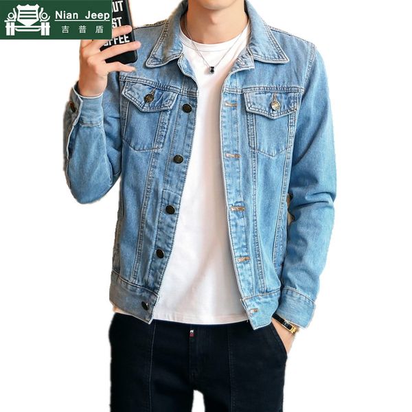 2020 casual denim jacket men streetwear slim fit mens cowboy coats motorcycle jeans jacket male size m-4xl c1108, Black;brown
2020 casual denim jacket men streetwear slim fit mens cowboy coats motorcycle jeans jacket male size m-4xl c1108, Black;brown