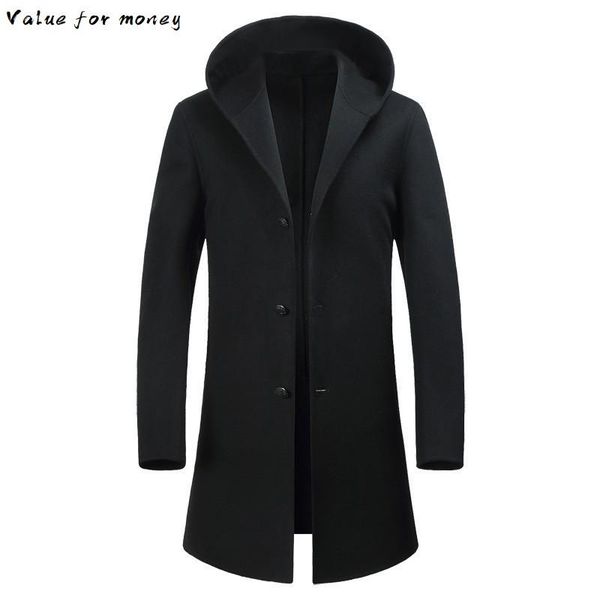 7x 8xl autumn winter british style men's wool coat new design long trench coat brand clothing hooded woolen men, Black
7x 8xl autumn winter british style men's wool coat new design long trench coat brand clothing hooded woolen men, Black