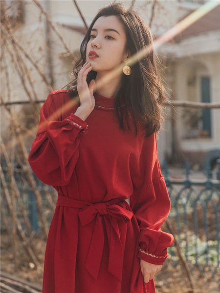 red loose high slit red loose pullover pullover dress dresshigh slit dress tw67e, Black;gray
red loose high slit red loose pullover pullover dress dresshigh slit dress tw67e, Black;gray
