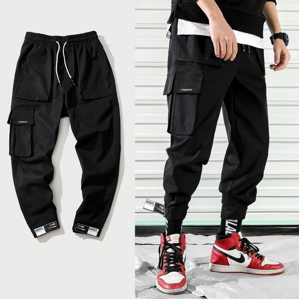 april momo new fashion cargo pants men street style cotton jogger pants men casual slim sweatpants men plus size pants 201110, Black
april momo new fashion cargo pants men street style cotton jogger pants men casual slim sweatpants men plus size pants 201110, Black