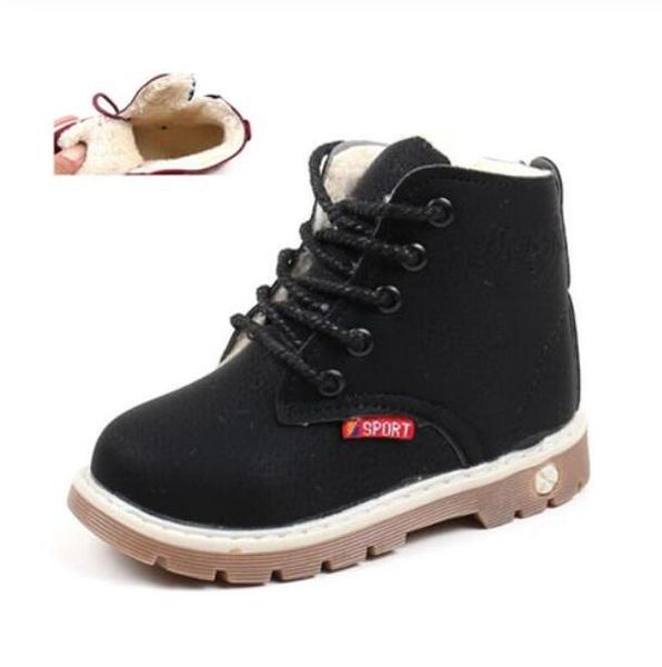 autumn winter children ankle boots girls martin boots boys plush snow motorcycle boots lace up rome kids sport shoes wmtlya rimmer, Black
autumn winter children ankle boots girls martin boots boys plush snow motorcycle boots lace up rome kids sport shoes wmtlya rimmer, Black
