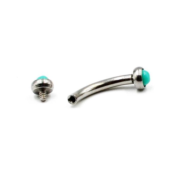 1pc surgical steel internally thread eyebrow ring cartilage tragus earring flat cz gem stone body jewelry piercing 16g q sqcsmn, Silver
1pc surgical steel internally thread eyebrow ring cartilage tragus earring flat cz gem stone body jewelry piercing 16g q sqcsmn, Silver