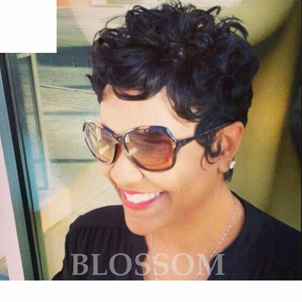 100% human hair wigs short curly hair wig none lace short glueless bob brazilian none lace front wigs for black women, Black;brown
100% human hair wigs short curly hair wig none lace short glueless bob brazilian none lace front wigs for black women, Black;brown