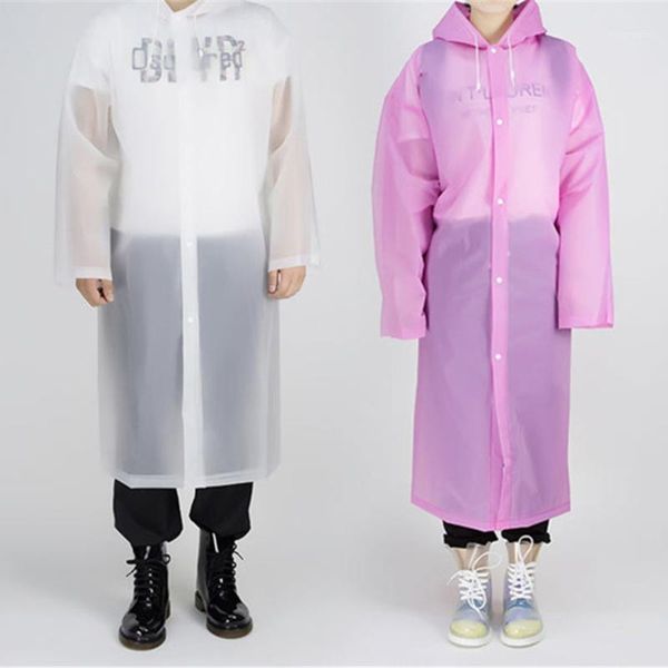 fashionable eva thickened waterproof raincoat transparent camping with sleeves one-piece environmental protection raincoat1
fashionable eva thickened waterproof raincoat transparent camping with sleeves one-piece environmental protection raincoat1