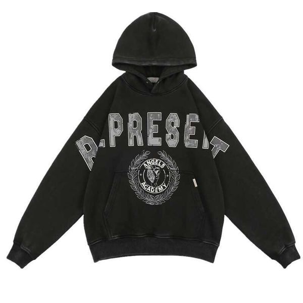 men's hoodies autumn and winter representative high street fashion brand printed hoodie fog men's personalized plush loose sweater, Black
men's hoodies autumn and winter representative high street fashion brand printed hoodie fog men's personalized plush loose sweater, Black