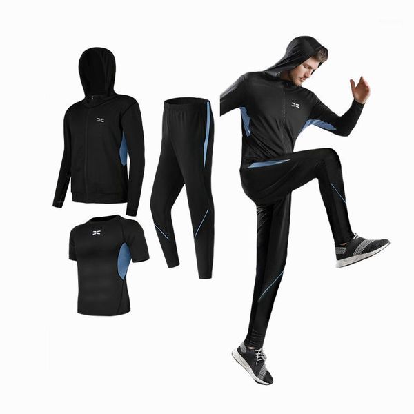 mens casual tracksuit quick-dry workout 3 piece set running training exercise black sport wear fitness jogging hoodie suits1, Black;blue
mens casual tracksuit quick-dry workout 3 piece set running training exercise black sport wear fitness jogging hoodie suits1, Black;blue