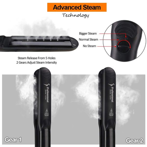 steam hair straightener ceramic vapor hair curler salon hair flat iron straightening iron curler styler styling tool p
steam hair straightener ceramic vapor hair curler salon hair flat iron straightening iron curler styler styling tool p