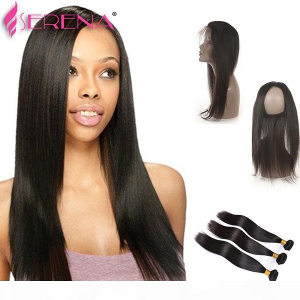 peruvian straight virgin hair with frontal closure 3 bundles straight hair with closure 360 lace frontal closure with bundles, Black;brown
peruvian straight virgin hair with frontal closure 3 bundles straight hair with closure 360 lace frontal closure with bundles, Black;brown