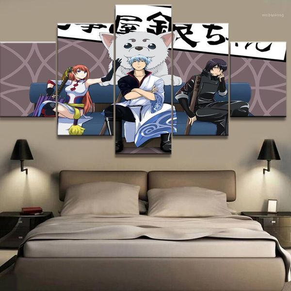paintings hd print painting home decor canvas 5 piece gintama animation poster modular picture modern for living room frame wall artwork1
paintings hd print painting home decor canvas 5 piece gintama animation poster modular picture modern for living room frame wall artwork1