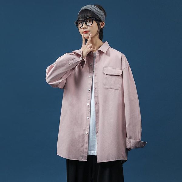 women's blouses & shirts 10 colors womens long sleeve blouse and for fall 2021 women plus size harajuku fashion ladies button up dress, White
women's blouses & shirts 10 colors womens long sleeve blouse and for fall 2021 women plus size harajuku fashion ladies button up dress, White
