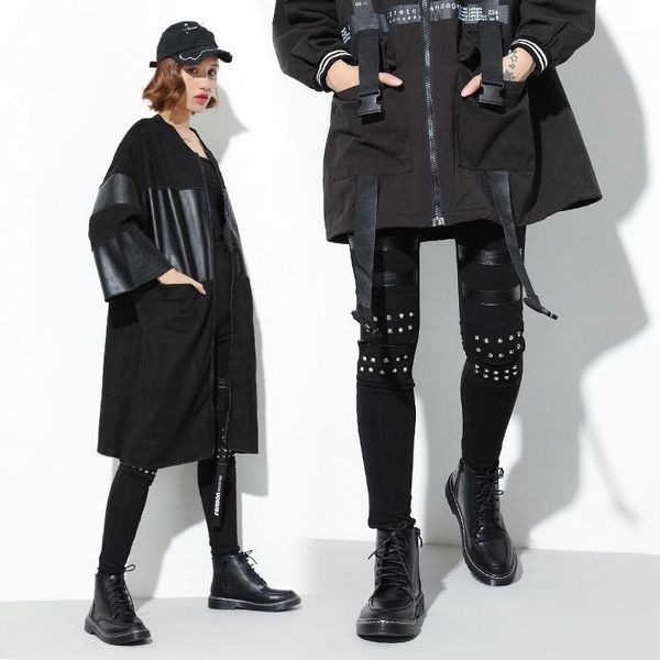 2020 sale mid flat sweatpants vadim europe and the autumn new products personality rivets spell leather bottoming tight pants1, Black;white
2020 sale mid flat sweatpants vadim europe and the autumn new products personality rivets spell leather bottoming tight pants1, Black;white