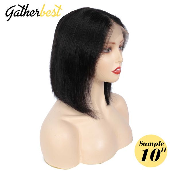 lace wigs gather 13x4 frontal wig straight human hair blunt cut bob side part brazilian, Black;brown
lace wigs gather 13x4 frontal wig straight human hair blunt cut bob side part brazilian, Black;brown