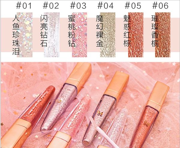 wholesale cosmetics make-up new petite eye shadow liquid penny fine sequins european and american eye makeup bright champagne red brown
wholesale cosmetics make-up new petite eye shadow liquid penny fine sequins european and american eye makeup bright champagne red brown