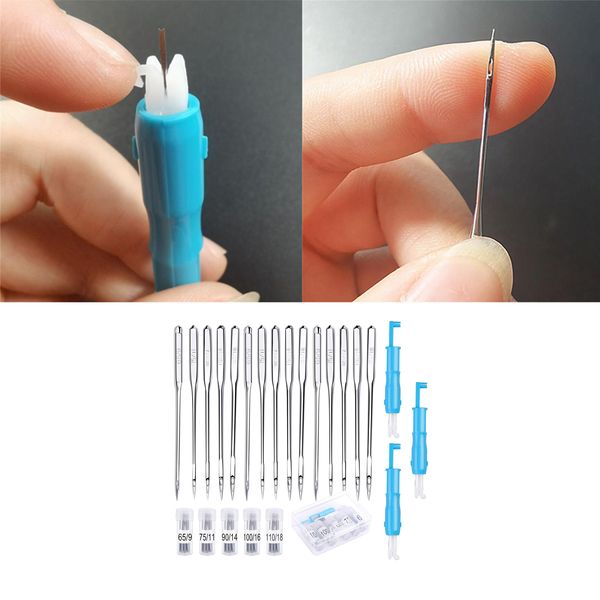 50pcs бытовые для бытовых швейных машин иглы 5 разного размера иглы threader лоскутное инструмент для singer, brother, janome, старомодный ш, Black
50pcs бытовые для бытовых швейных машин иглы 5 разного размера иглы threader лоскутное инструмент для singer, brother, janome, старомодный ш, Black