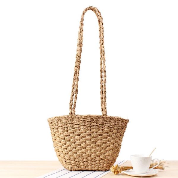 hand-woven straw bag wild dual-use one-shoulder hand-woven bag vacation beach
hand-woven straw bag wild dual-use one-shoulder hand-woven bag vacation beach