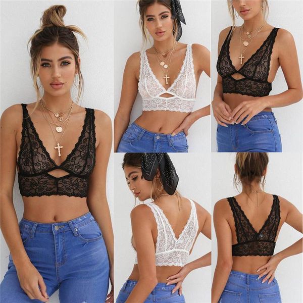 camisoles & tanks hirigin women lace floral bralette bralet bra bustier crop cami tank night underwear1, Black;white
camisoles & tanks hirigin women lace floral bralette bralet bra bustier crop cami tank night underwear1, Black;white