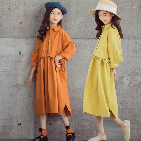 new 2021 spring teenager shirts dress girls fashion 100% cotton mother daugther dresses long sleeve casual teens clothing autumn1, Red;yellow
new 2021 spring teenager shirts dress girls fashion 100% cotton mother daugther dresses long sleeve casual teens clothing autumn1, Red;yellow