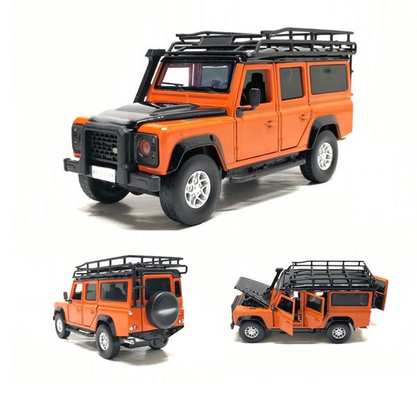 1/32 Alloy Die Cast Off Road Model Toy Car Simulation Sound Light Pull Back Off-road Toys Vehicle For Children