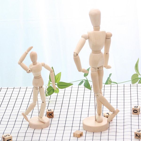 wooden joint model dolls 4.5/5.5/8 inches sketch model bauble human artist wooden manikin drawing mannequin model.#rfg
wooden joint model dolls 4.5/5.5/8 inches sketch model bauble human artist wooden manikin drawing mannequin model.#rfg