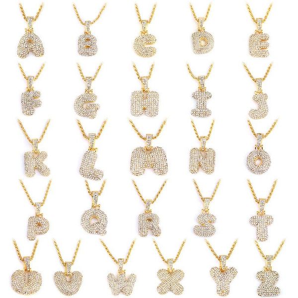 pendant necklaces custom bubble letters name iced out gold silver rosegold rhinestone hip hop jewelry gift drop
pendant necklaces custom bubble letters name iced out gold silver rosegold rhinestone hip hop jewelry gift drop