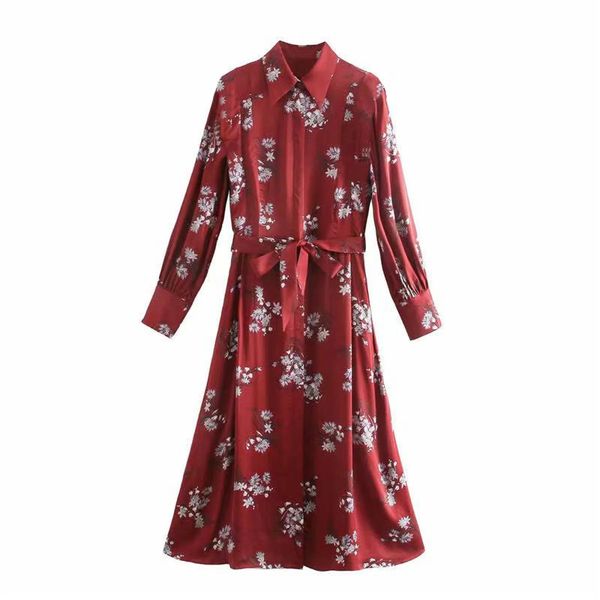 red floral print shirt midi dress women winter vintage belt a-line long sleeve elegant party dresses for new year 2021 xxur, Black;gray
red floral print shirt midi dress women winter vintage belt a-line long sleeve elegant party dresses for new year 2021 xxur, Black;gray