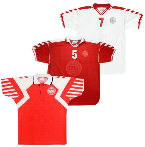 1992 ретро дания футбол джерси 1998 # 10 m.laudrup # 5 heintze вернуться футбольную рубашку # 11 b.laudrup древний майолт, Black;yellow
1992 ретро дания футбол джерси 1998 # 10 m.laudrup # 5 heintze вернуться футбольную рубашку # 11 b.laudrup древний майолт, Black;yellow