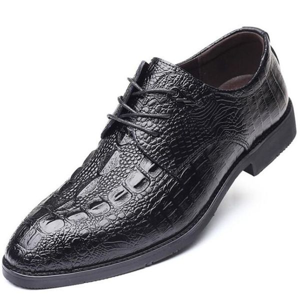 dress shoes spring autumn leather men's formal wear single fashion casual men luxury, Black
dress shoes spring autumn leather men's formal wear single fashion casual men luxury, Black
