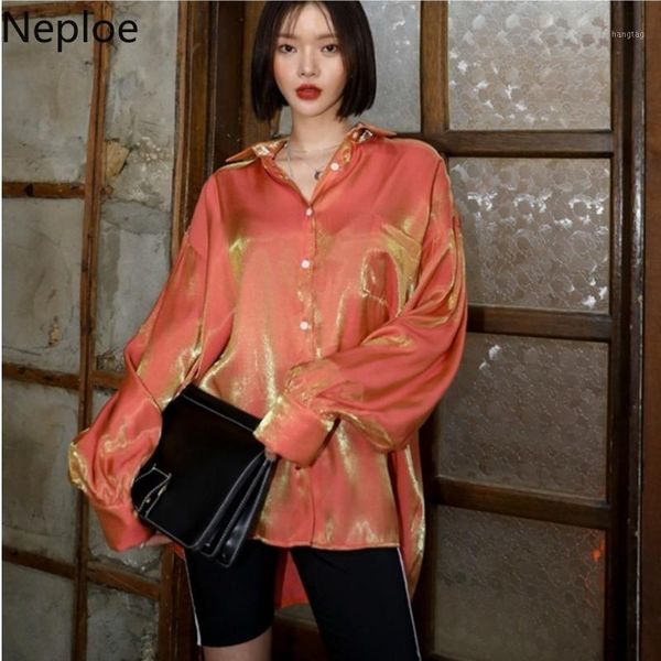 neploe women shiny blouses 2020 fashion long sleeve turn down collar office chiffon shirt casual blusas femininas 1a8241, White
neploe women shiny blouses 2020 fashion long sleeve turn down collar office chiffon shirt casual blusas femininas 1a8241, White