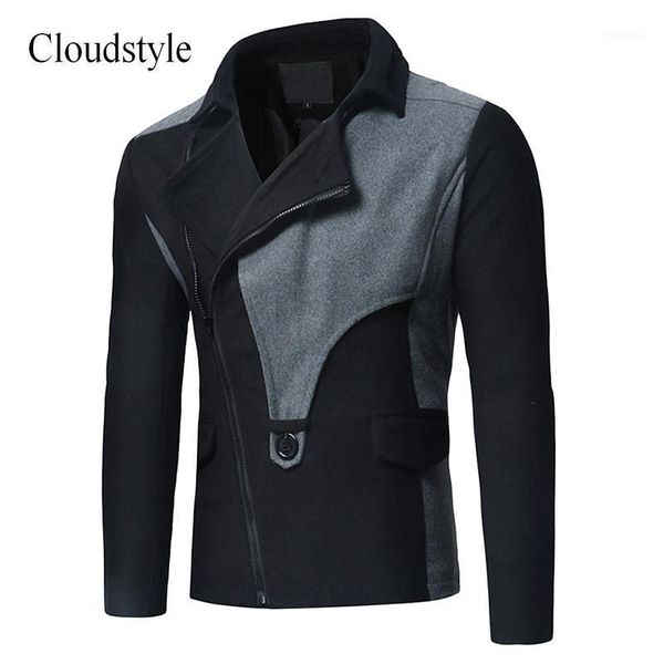 men's trench coats cloudstyle male fashion short jacket men casual slim fit overcoat arrival zipper patchwork coat men1, Tan;black
men's trench coats cloudstyle male fashion short jacket men casual slim fit overcoat arrival zipper patchwork coat men1, Tan;black