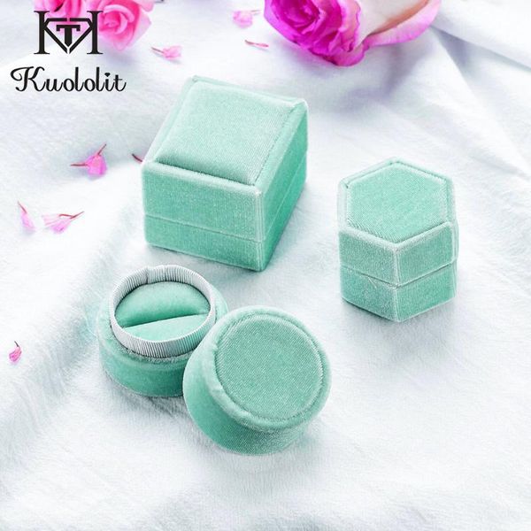 kuololit 5pc/lot velvet rectangle ring boxes for women handmade jewelry boxes for wedding engagement bridal packaging display, Pink;blue
kuololit 5pc/lot velvet rectangle ring boxes for women handmade jewelry boxes for wedding engagement bridal packaging display, Pink;blue