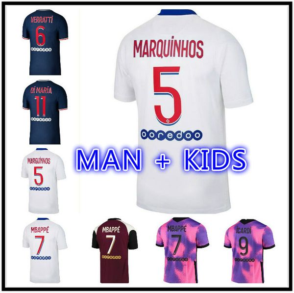 20 21 mbappe icardi 4th soccer jerseys 2020 2021 maillot de foot kimpembe di maria kean marquinhos fourth football shirt, Black;yellow
20 21 mbappe icardi 4th soccer jerseys 2020 2021 maillot de foot kimpembe di maria kean marquinhos fourth football shirt, Black;yellow