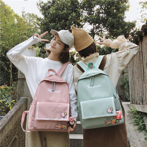 new women computer backpack multi-pocket travel backpack female simple waterproof nylon bag high student teenage girls schoolbag
new women computer backpack multi-pocket travel backpack female simple waterproof nylon bag high student teenage girls schoolbag