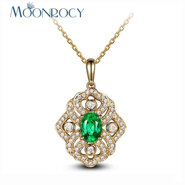 pendant necklaces moonrocy cz crystal necklace chokers green light gold-color gift for women drop wholesale womens jewelry, Silver
pendant necklaces moonrocy cz crystal necklace chokers green light gold-color gift for women drop wholesale womens jewelry, Silver