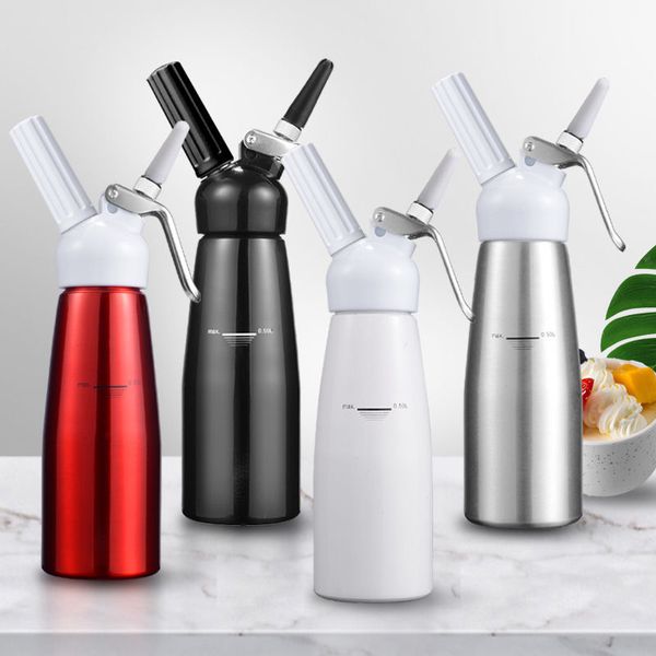 500ml cream whipper dispenser aluminium alloy whipped fresh cream foam maker dispenser 3 decorating nozzles kitchen tools vt1913
500ml cream whipper dispenser aluminium alloy whipped fresh cream foam maker dispenser 3 decorating nozzles kitchen tools vt1913