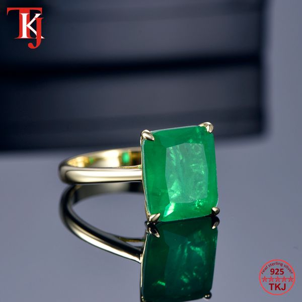 tkj real 925 silver ring square ruby and emerald ring wedding engagement rings for women fine jewelry accessories gifts 201110
tkj real 925 silver ring square ruby and emerald ring wedding engagement rings for women fine jewelry accessories gifts 201110