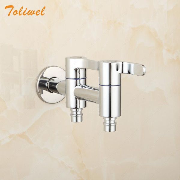 2 water outlet washing machine faucet tap double spout garden outdoor water tap chrome plated g1/2
2 water outlet washing machine faucet tap double spout garden outdoor water tap chrome plated g1/2