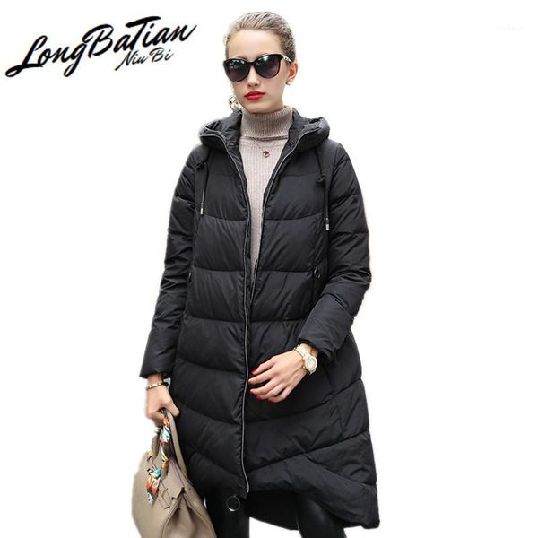 women's 2020 new down jackets hooded long loose winter warm coat female jacket for women jaqueta feminina inverno wyq9071, Black
women's 2020 new down jackets hooded long loose winter warm coat female jacket for women jaqueta feminina inverno wyq9071, Black