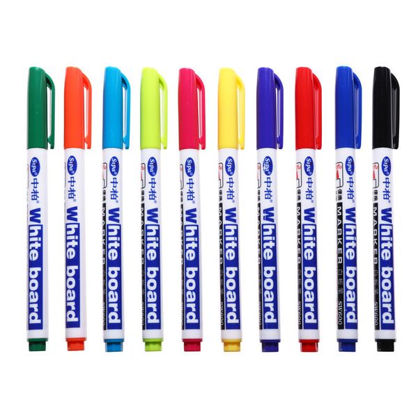 10 colors multicolor erasable waterproof whiteboard pen school art supplies markers pen fine liner permanent stationery 04324
10 colors multicolor erasable waterproof whiteboard pen school art supplies markers pen fine liner permanent stationery 04324