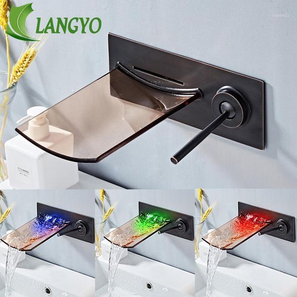 langyo wall mounted led bathroom faucet cold and water basin faucet brushed nickel and black brass sink mixer tap1
langyo wall mounted led bathroom faucet cold and water basin faucet brushed nickel and black brass sink mixer tap1