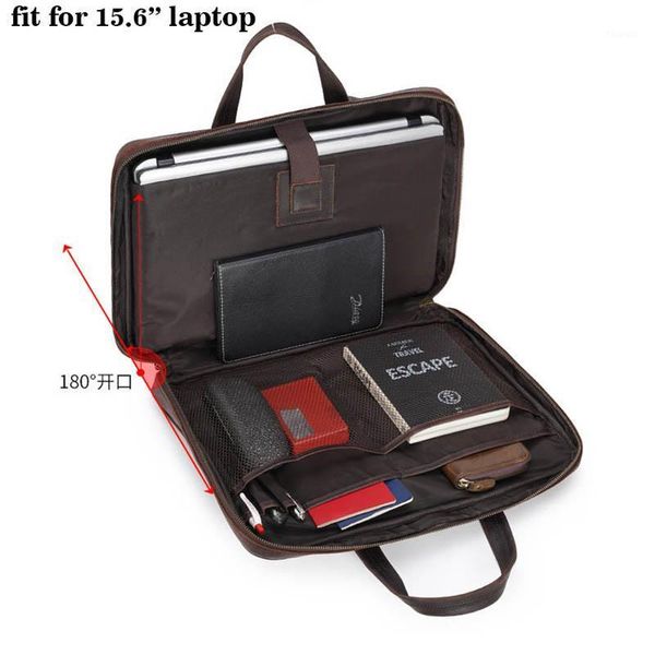 luufan genuine leather men's briefcase bag fit 15.6" lapbusiness handbags daily working tote cow leather male computer bags1
luufan genuine leather men's briefcase bag fit 15.6" lapbusiness handbags daily working tote cow leather male computer bags1