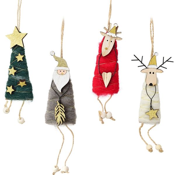 new 12style 50pcs nordic ins wool felt santa claus elk christmas tree pendant christmas decorations christmas tree decoration t500329
new 12style 50pcs nordic ins wool felt santa claus elk christmas tree pendant christmas decorations christmas tree decoration t500329