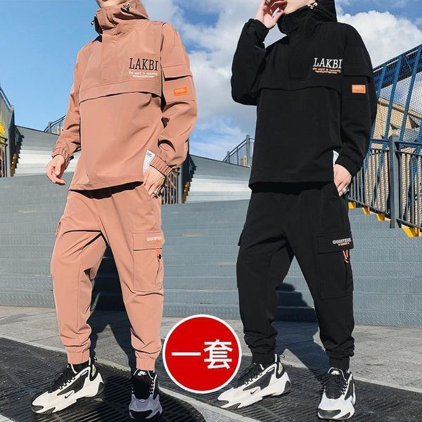 2020 men's outerwear spring and autumn korean trend handsome jacket sports suit autumn tooling clothes1, Gray
2020 men's outerwear spring and autumn korean trend handsome jacket sports suit autumn tooling clothes1, Gray