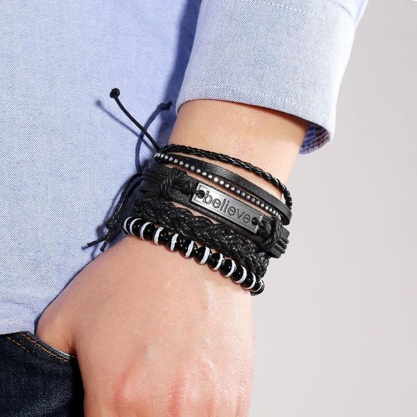 eif dock vintage multilayer leather braid bracelets bangles black beads handmade rope wrap bracelets male gift qylxca
eif dock vintage multilayer leather braid bracelets bangles black beads handmade rope wrap bracelets male gift qylxca