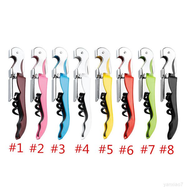 multi-function wine stainless steel bottle opener knife pull tap double hinged corkscrew creative gifts a05
multi-function wine stainless steel bottle opener knife pull tap double hinged corkscrew creative gifts a05