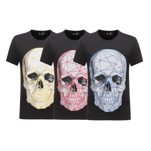 pp bag designer shirt short-sleeved t-shirt with print mesh crystal skull summer hip hop casual cotton tkur, White;black
pp bag designer shirt short-sleeved t-shirt with print mesh crystal skull summer hip hop casual cotton tkur, White;black