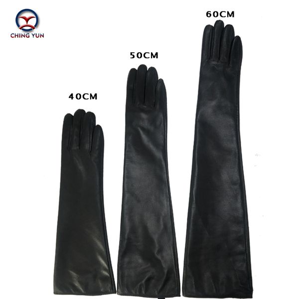 ching yun lady long glove fashion sheepskin leather black gloves women genuine mittens female thin lining style arm sleeve 201104, Blue;gray
ching yun lady long glove fashion sheepskin leather black gloves women genuine mittens female thin lining style arm sleeve 201104, Blue;gray