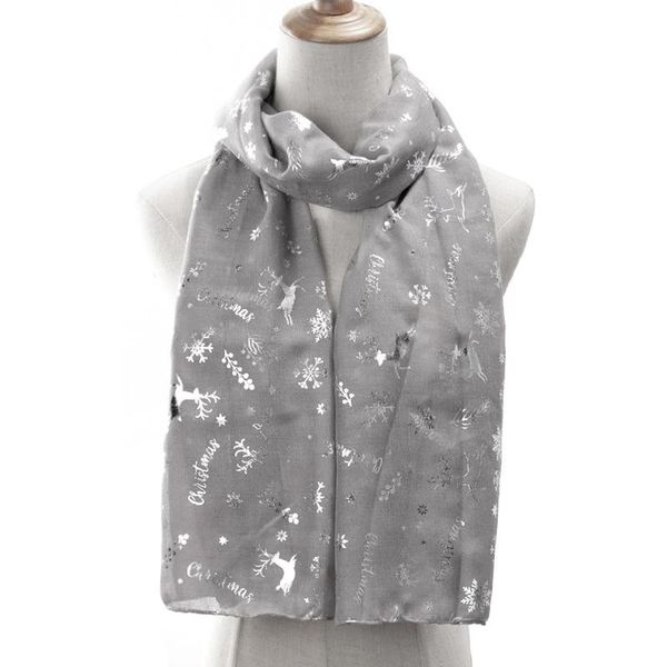 2020 new silver christmas christmas elk snowflake print scarf bib long scarf, Blue;gray
2020 new silver christmas christmas elk snowflake print scarf bib long scarf, Blue;gray