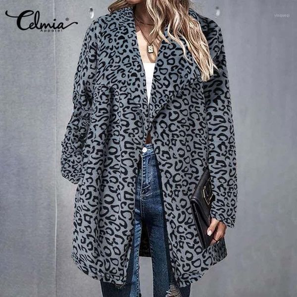 oversized winter coats celmia women leopard print fashion long sleeve long jackets fleece warm outerwear lapel office coats1, Black;brown
oversized winter coats celmia women leopard print fashion long sleeve long jackets fleece warm outerwear lapel office coats1, Black;brown
